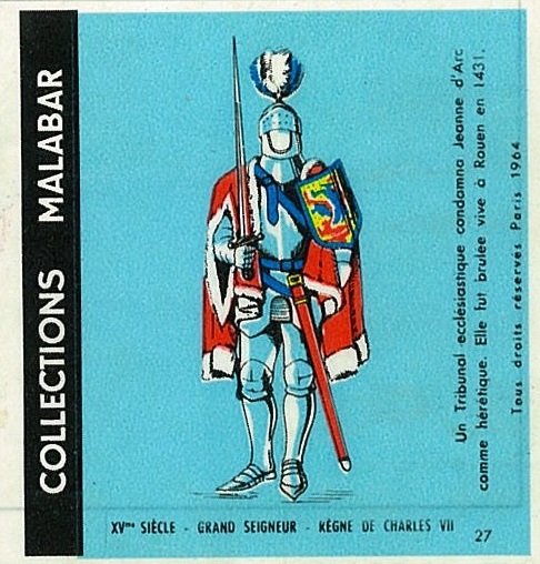 n°27 - Collection Malabar / Costumes Militaires