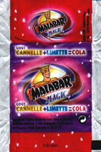 Emballage Malabar 2001 Goût : Magic, Canelle + Limette = Cola